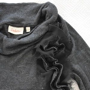 Anthropologie Deletta Ophelia Waffle knit sweater